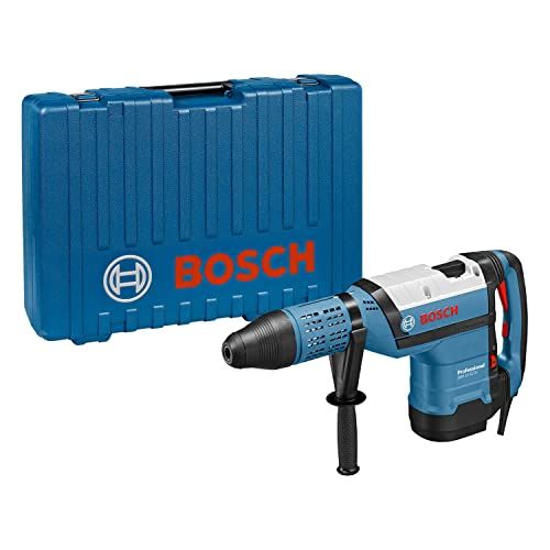 Bosch Professional GBH 12-52 DV: Perforateur 1 700 W, avec poignée supplémentaire, tube de graisse, chiffon, dans coffret